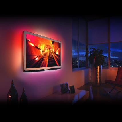 SET 4x LED RGB prigušiva traka 2x30cm 2x50cm LED/2,16/3,6W/5V IP65 + daljinski upravljač