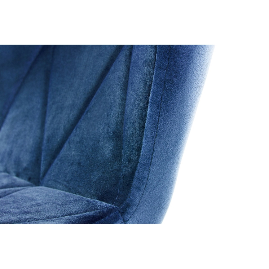 SET 4x trpezarijske stolice TRIGO 74x48 cm tamnoplava/bukva