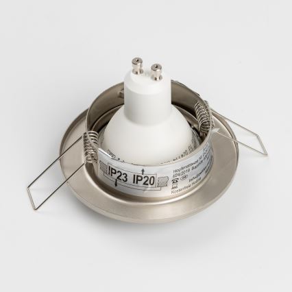 SET 5x ugradnih svetala za kupatilo 1xGU10/4W/230V IP23 mat hrom