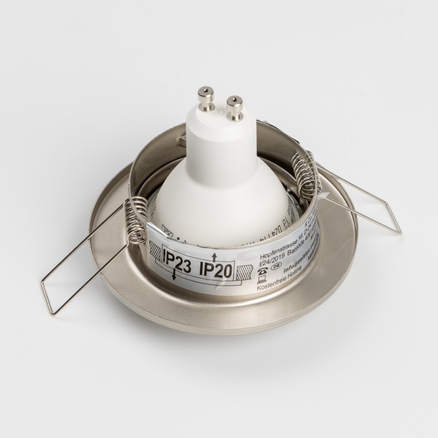 SET 5x ugradnih svetala za kupatilo 1xGU10/4W/230V IP23 mat hrom
