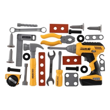 Set alata sa aku bušilicom 3xAAA