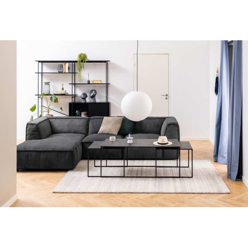 Set konferencijskih stočića ALMA, 3 kom, antracit