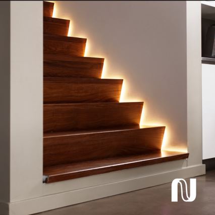 KOMPLET - LED RGBW prigušiva traka Philips Hue WHITE AND COLOR AMBIANCE 2m LED/20W/230V + traka 1m LED/11W/12V