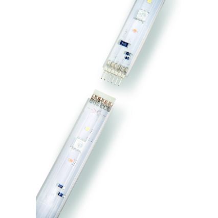 KOMPLET - LED RGBW prigušiva traka Philips Hue WHITE AND COLOR AMBIANCE 2m LED/20W/230V + traka 1m LED/11W/12V
