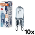 SET od 10 sijalica za rernu HALOPIN G9/40W/230V 2700K - Osram