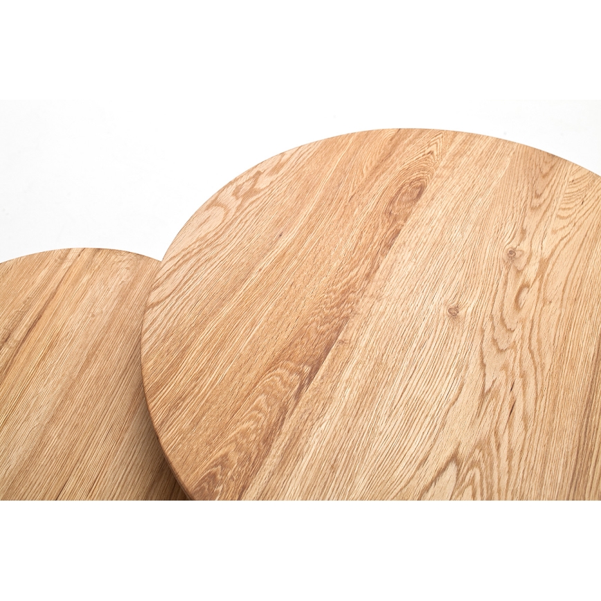 Set od 2 konferencijska stolića VEYLOR, hrast