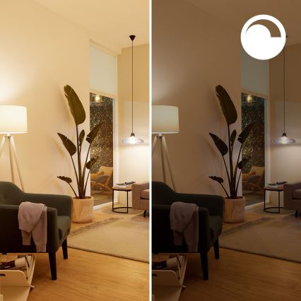 SET 2x LED RGB prigušiva sijalica Philips SMART A60 E27/8,5W/230V 2200-6500K