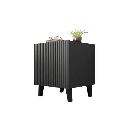 Set od 2 noćna stočića VAMOS 52x45 cm, antracit