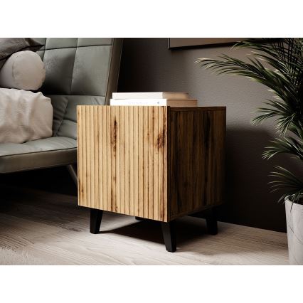 SET od 2 noćna stočića VAMOS 52x45 cm hrast wotan