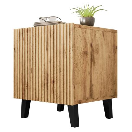 SET od 2 noćna stočića VAMOS 52x45 cm hrast wotan