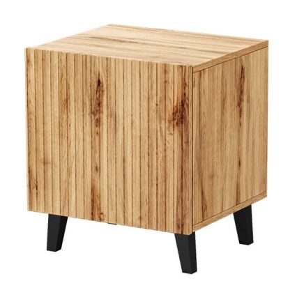SET od 2 noćna stočića VAMOS 52x45 cm hrast wotan