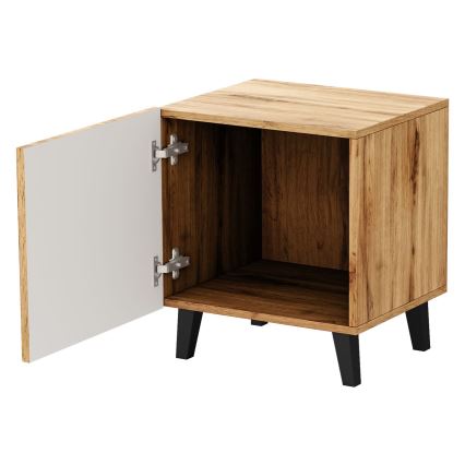 SET od 2 noćna stočića VAMOS 52x45 cm hrast wotan