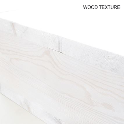 Set od 2 polica DIA, bela/crna