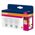Set od 3 LED sijalice A60 E27/8W/230V 3000K - Osram