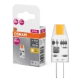 Set od 5 LED sijalica PIN MICRO G4/1W/12V 2700K - Osram