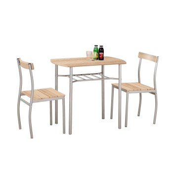 Set za balkon LANCE 82x50 cm, metal/sonoma hrast