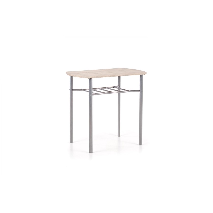 Set za balkon LANCE 82x50 cm, metal/sonoma hrast