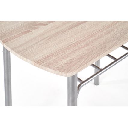 Set za balkon LANCE 82x50 cm, metal/sonoma hrast