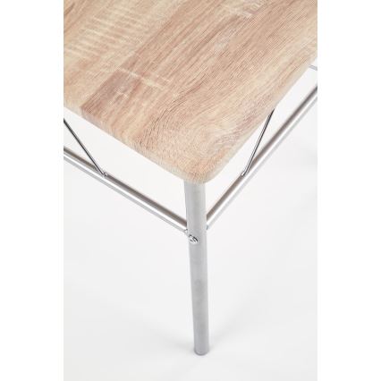 Set za balkon LANCE 82x50 cm, metal/sonoma hrast