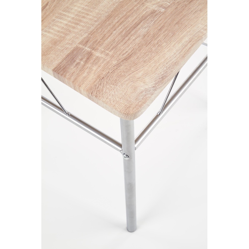 Set za balkon LANCE 82x50 cm, metal/sonoma hrast
