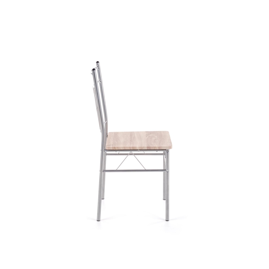 Set za balkon LANCE 82x50 cm, metal/sonoma hrast