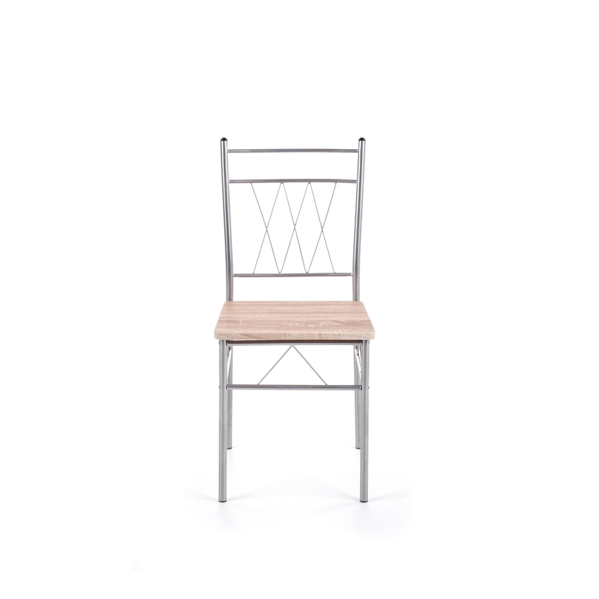Set za balkon LANCE 82x50 cm, metal/sonoma hrast