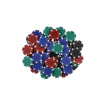 Set za poker u koferu, 100 kom