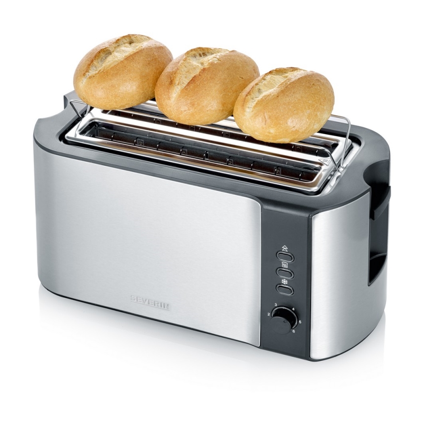 Severin AT 2590 - Toster sa četiri utora 1400W/230V inox/crna