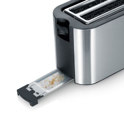 Severin AT 2590 - Toster sa četiri utora 1400W/230V inox/crna