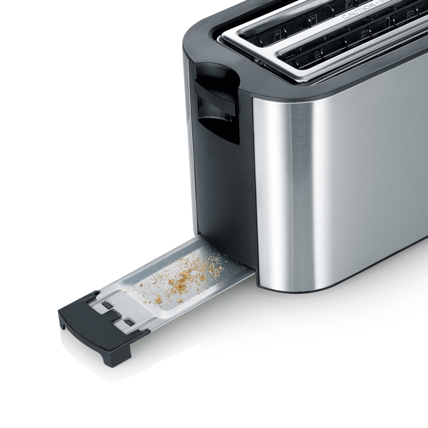 Severin AT 2590 - Toster sa četiri utora 1400W/230V inox/crna
