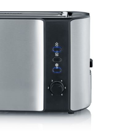 Severin AT 2590 - Toster sa četiri utora 1400W/230V inox/crna