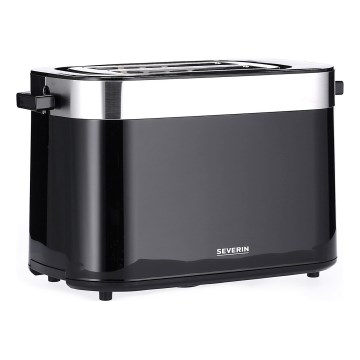 Severin AT 9264 - Toster sa dva otvora 800W/230V nerđajući čelik/crna
