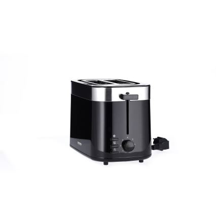 Severin AT 9264 - Toster sa dva otvora 800W/230V nerđajući čelik/crna