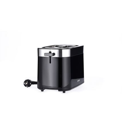 Severin AT 9264 - Toster sa dva otvora 800W/230V nerđajući čelik/crna