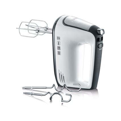 Severin HM 3830 - Ručni mikser 400W/230V bela/crna