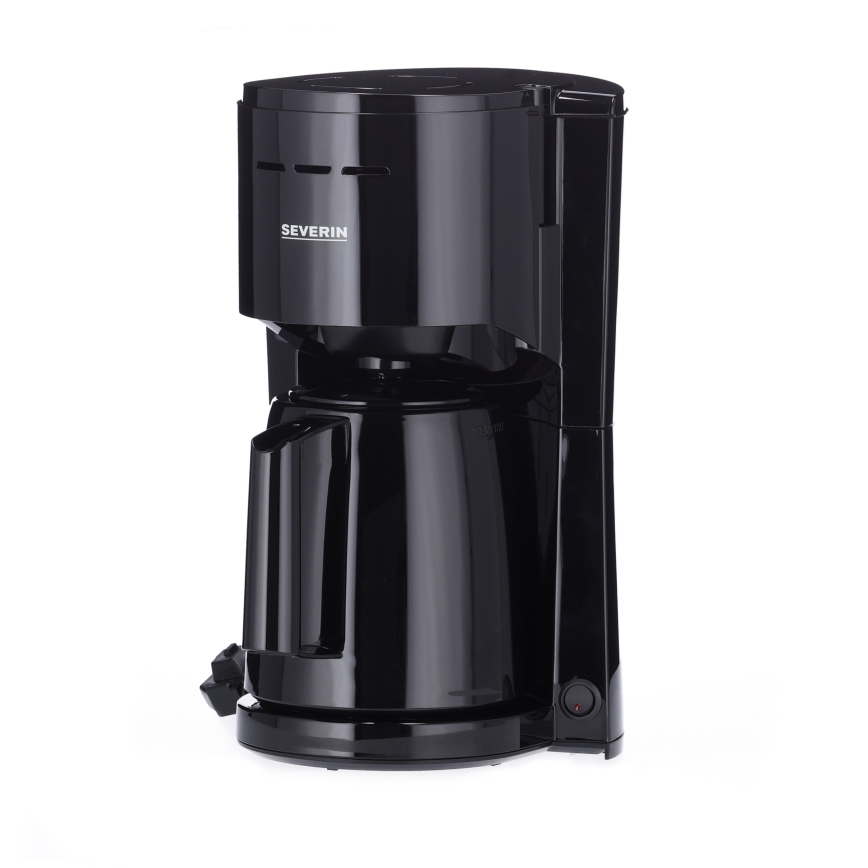 Severin KA 9306 - Aparat za kafu sa termokarafom 1 l 1000 W/230 V crna
