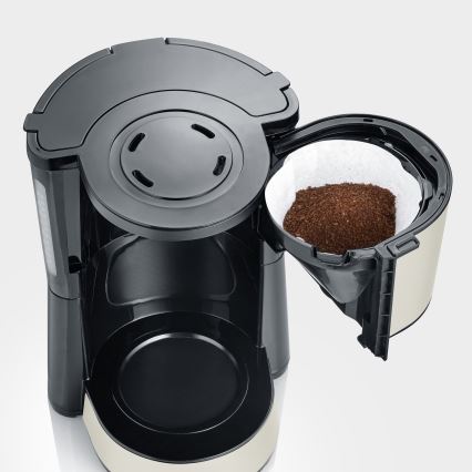 Severin KA 9575 - Filter aparat za kafu 1000W/230V bež/crna