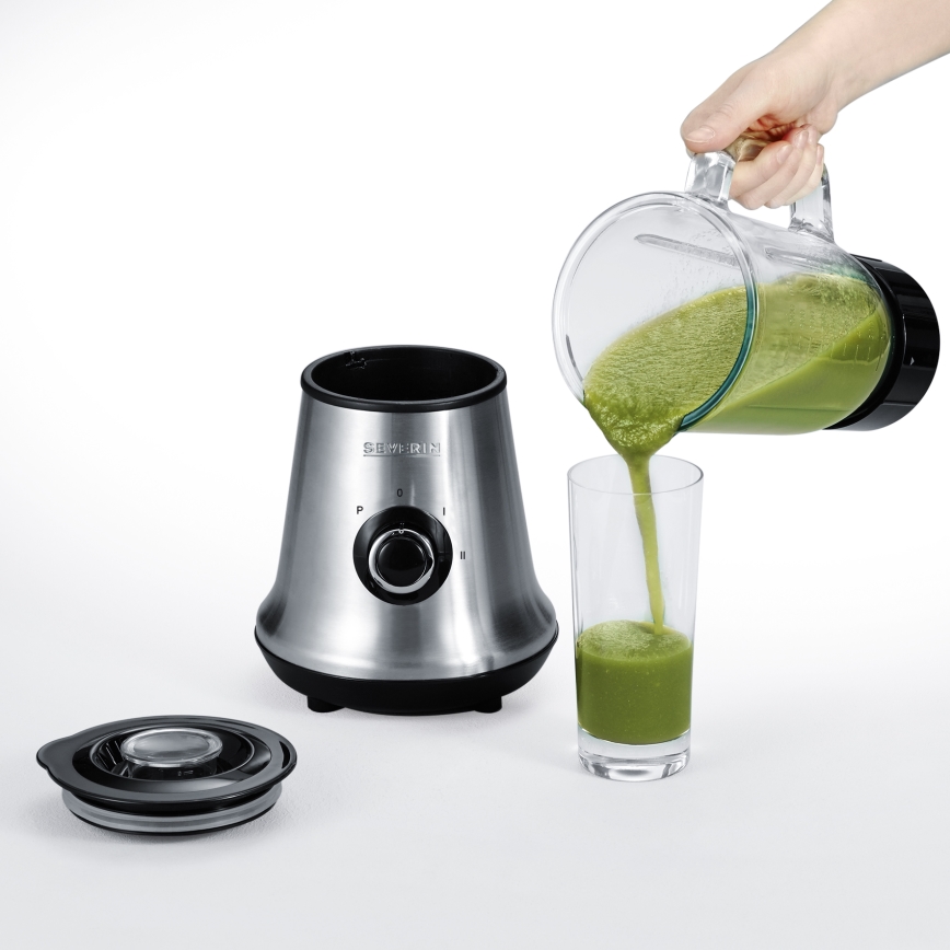 Severin SM 3737 - Stoni blender 1 l 500W/230V nerđajući čelik/crna