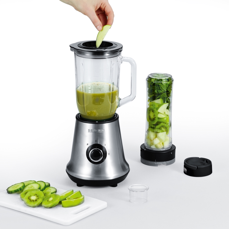 Severin SM 3737 - Stoni blender 1 l 500W/230V nerđajući čelik/crna