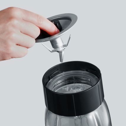 Severin SM 3737 - Stoni blender 1 l 500W/230V nerđajući čelik/crna