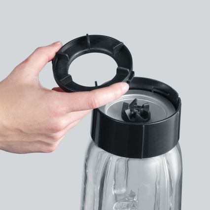 Severin SM 3737 - Stoni blender 1 l 500W/230V nerđajući čelik/crna