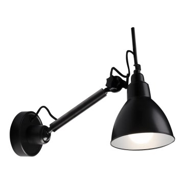 Shilo - Zidna lampica 1xE27/15W/230V crna