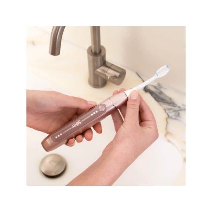 Silk’n - Električna sonična četkica za zube SONIC YOU, 3350 mAh, IPX7, ružičasto zlato