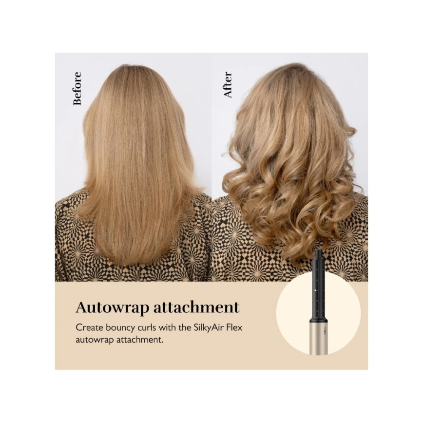 Silk’n - Fen za kosu SILKYAIR FLEX 230V crna/zlatna
