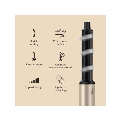 Silk’n - Fen za kosu SILKYAIR FLEX 230V crna/zlatna