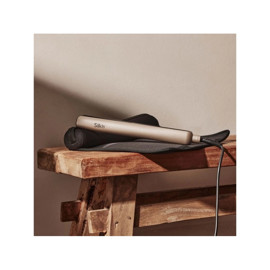 Silk’n - Infracrvena pegla za kosu SILKY STRAIGHT 230V zlatna