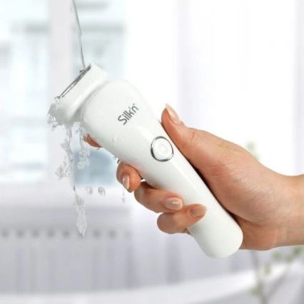 Silk’n - Ženski brijač LADY SHAVE Wet&Dry 2xAAA bela