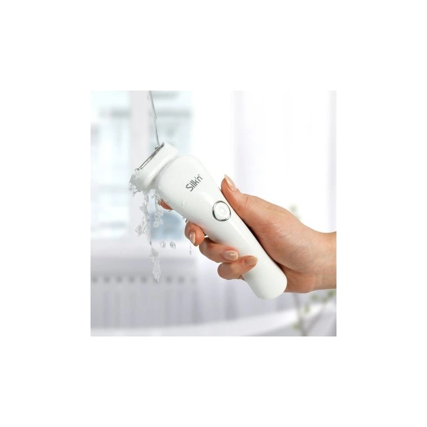 Silk’n - Ženski brijač LADY SHAVE Wet&Dry 2xAAA bela