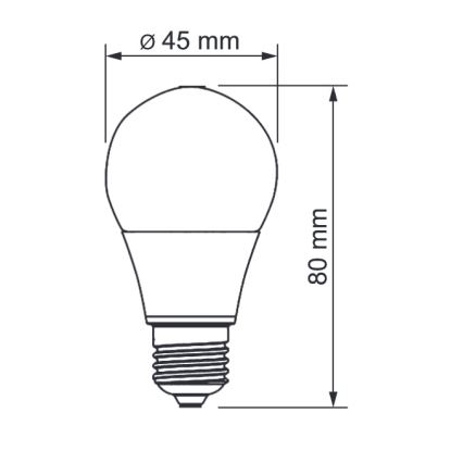Sinclair - LED sijalica E14/5W/230V 3000K