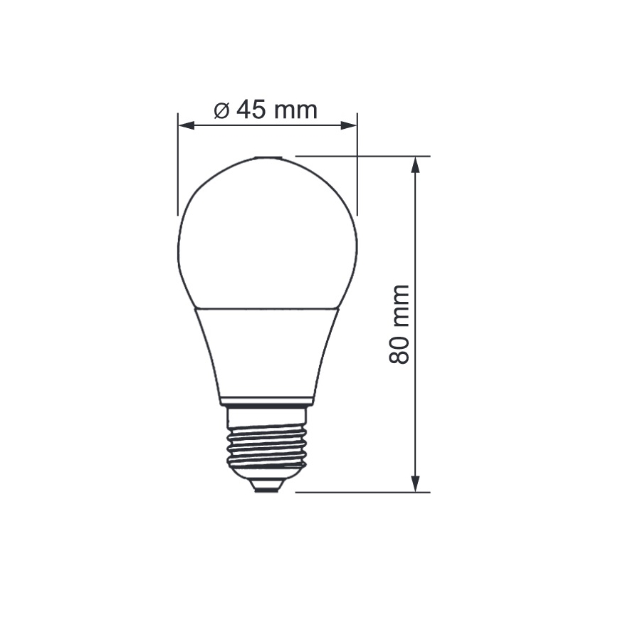 Sinclair - LED sijalica E14/5W/230V 3000K